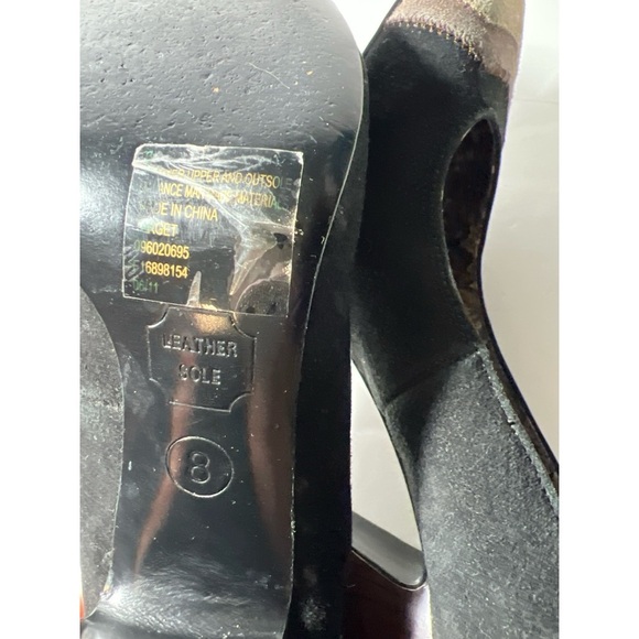 Missoni Women's Black and Tan Heels - Picture 8 of 8